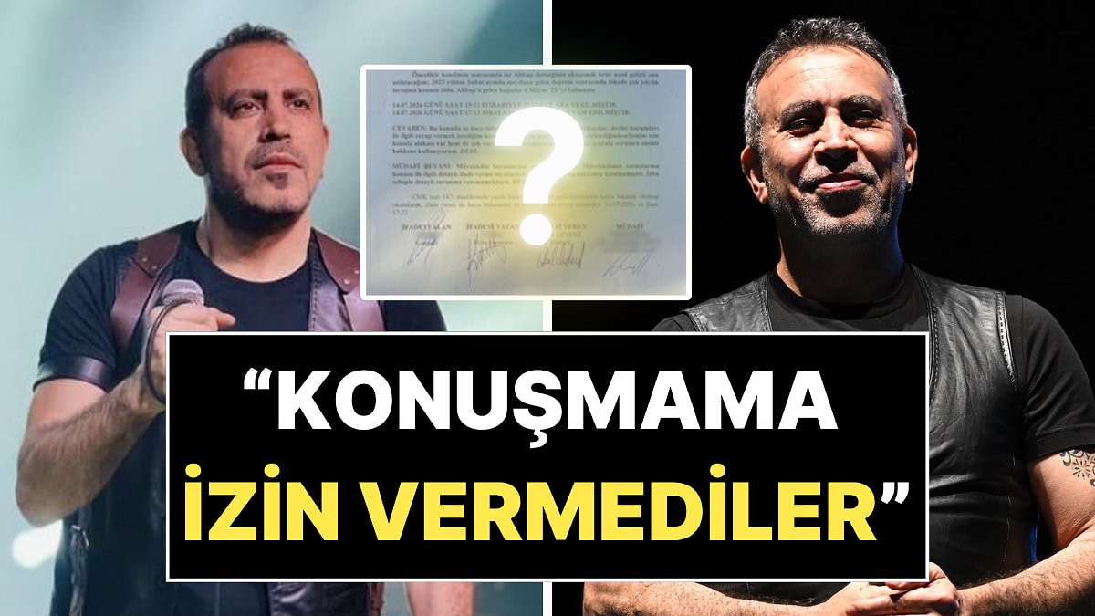 Haluk Levent'in İfade Tutanağı Paylaşıldı: "Konuşmama İzin Vermediler"