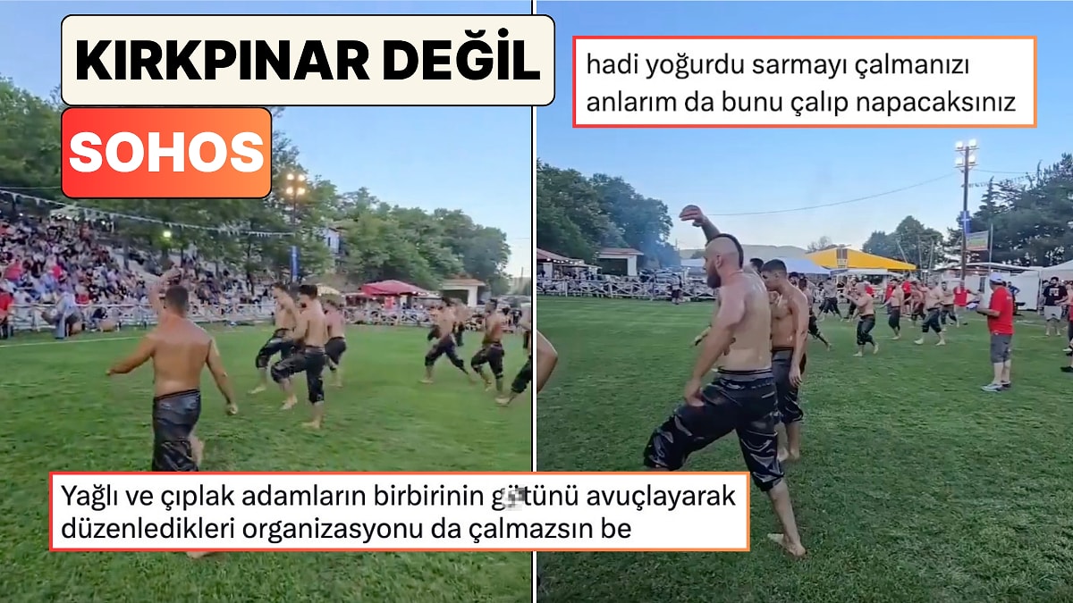 Kırkpınar Değil Sohos: Yunanistan'da Düzenlenen Pachlivanis Yağlı Güreşleri Türkiye'de Viral Oldu
