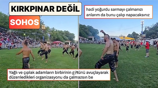 Kırkpınar Değil Sohos: Yunanistan'da Düzenlenen Pachlivanis Yağlı Güreşleri Türkiye'de Viral Oldu