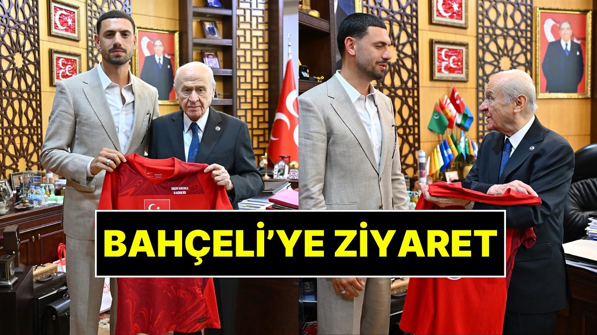 Merih Demiral Devlet Bahçeli İle Fotoğraf Paylaştı