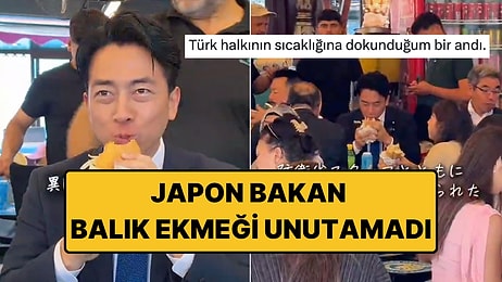 Eminönü'nde Yediği Balık Ekmeği Unutamayan Japon Bakan'dan Yeni Paylaşım