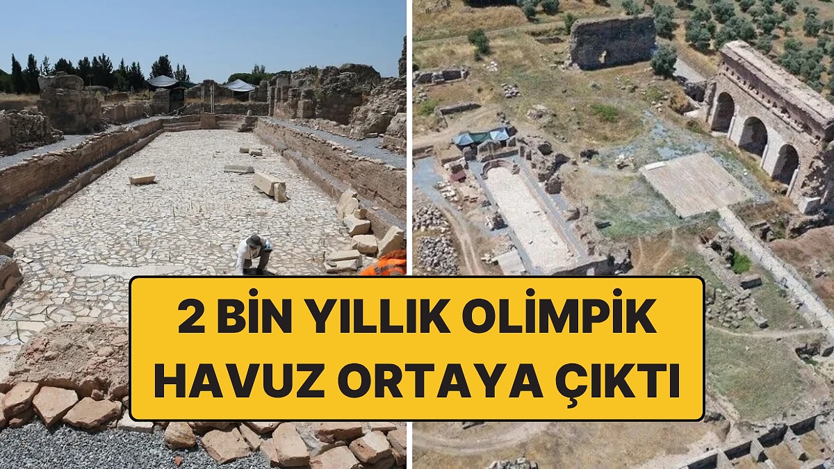 Antik Çağ'ın Olimpik Havuzu 2 Bin Yıl Sonra Aydın'da Ortaya Çıktı