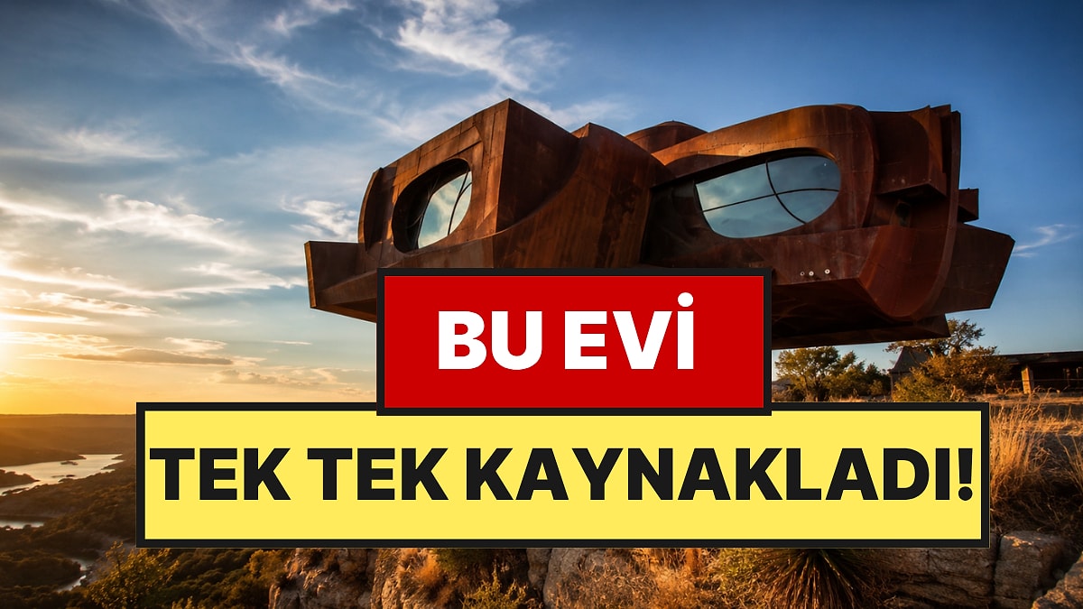 34 Yılını Verdi: 110 Tonluk Çelik Ev İnşa Etti