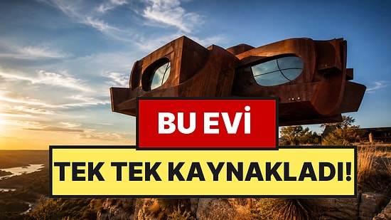34 Yılını Verdi: 110 Tonluk Çelik Ev İnşa Etti