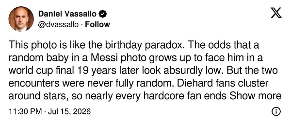 According to a user X, this can be explained by the "fate" birthday paradox. How so, you ask?