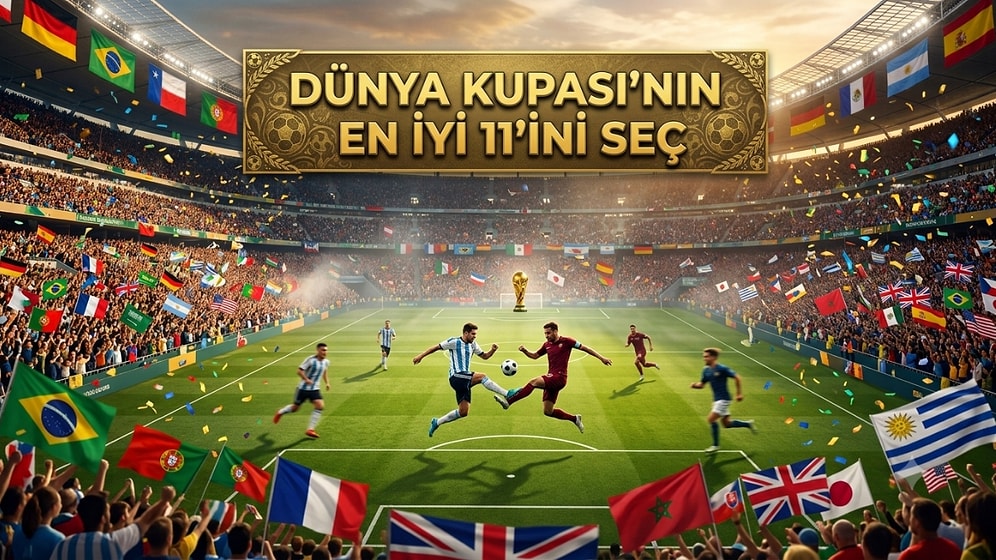 Futbol Gurmeleri Buraya! Dünya Kupası'nın Rüya 11'ini Seç
