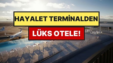 Terk Edilmiş Havalimanı Terminalini Lüks Otele Dönüştürdüler