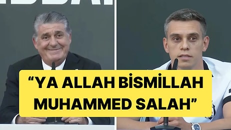 Beşiktaş'ta Leandro Trossard'ın İmza Töreninde Taraftardan Salah Tezahüratı