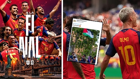 Support From Palestine to Finalist Spain: Lamine Yamal's Viral Photo with Palestinian Flag is Back!