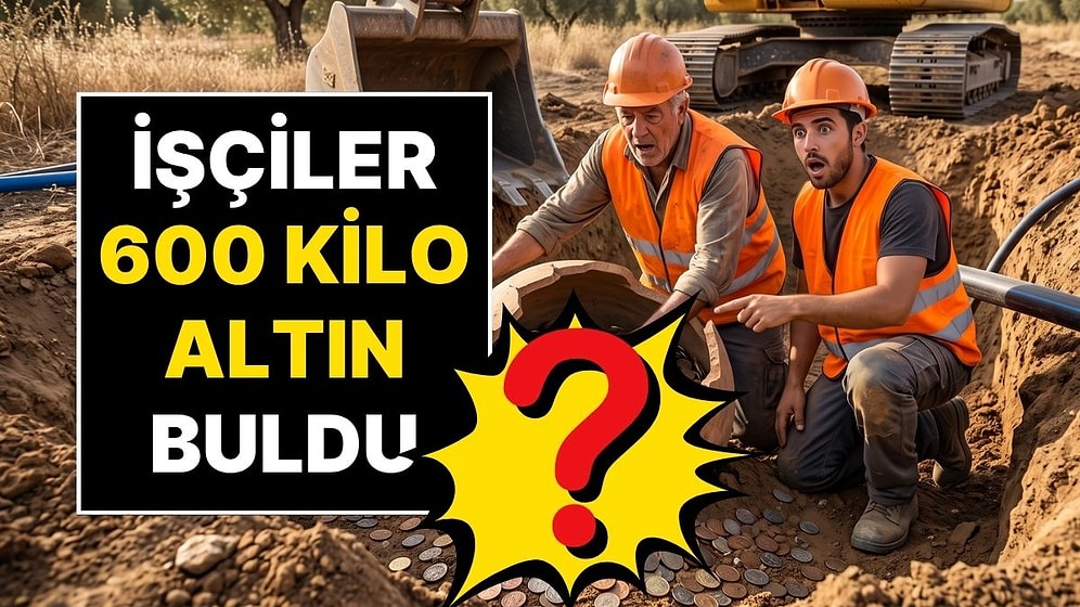 Su Borusu Döşeyen İşçiler 600 Kilo Altın Buldu!