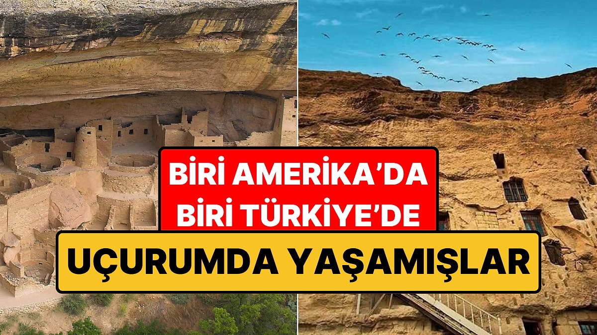 Evlerini Kayaların İçine Oymuşlar, Doğal Klimalı Yerde Yaşamışlar!