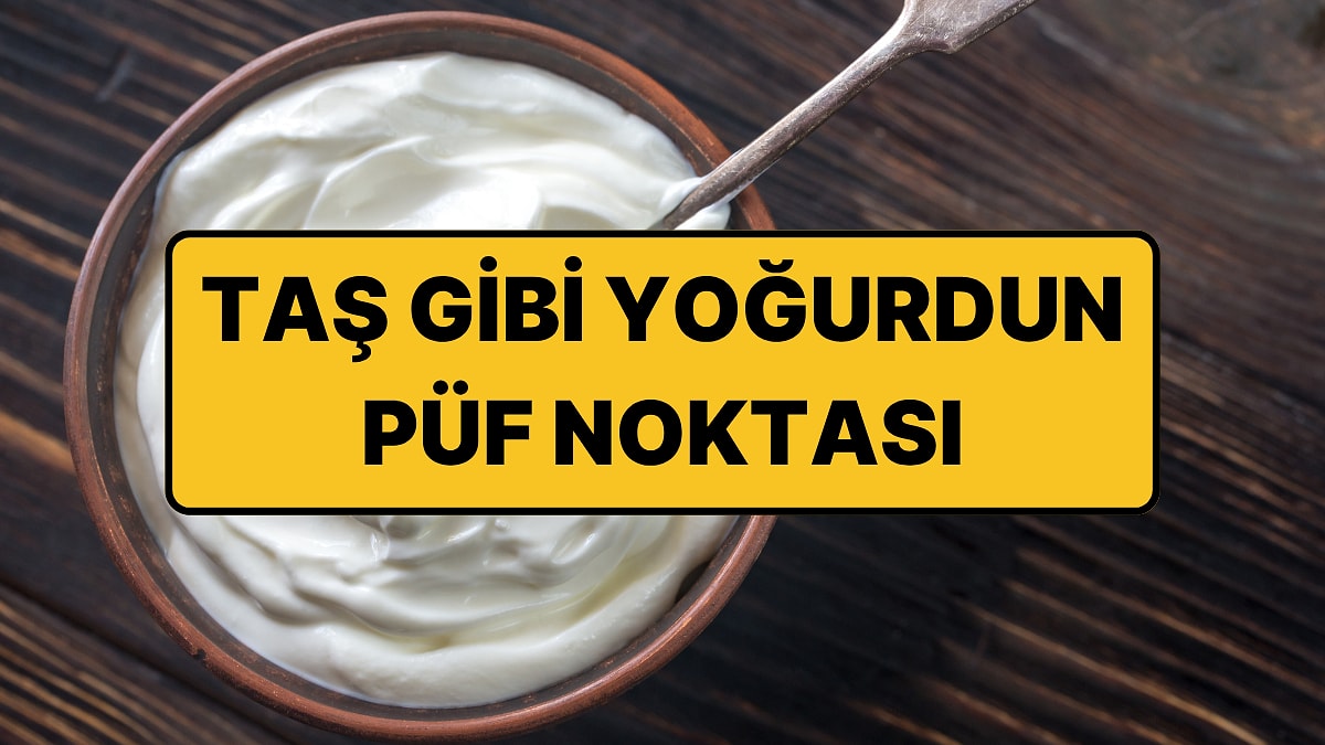 Bu Yöntemle Taş Gibi Oluyor: Evde Mis Gibi Anne Yoğurdu Yapmanın Yolu!