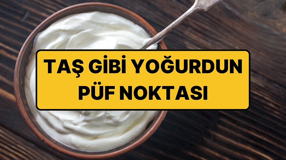 Bu Yöntemle Taş Gibi Oluyor: Evde Mis Gibi Anne Yoğurdu Yapmanın Yolu!