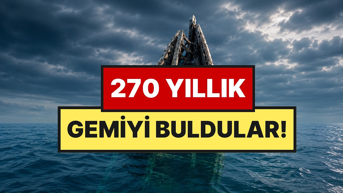270 Yıllık Gemiyi Denizin Dibinde Dik Halde Buldular: İçindeki Kasalar Bile Açılmamış