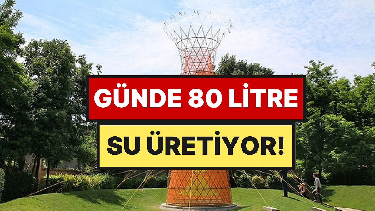 Yerden 10 Metre Yüksekte Gökyüzünden Su Sağıyorlar