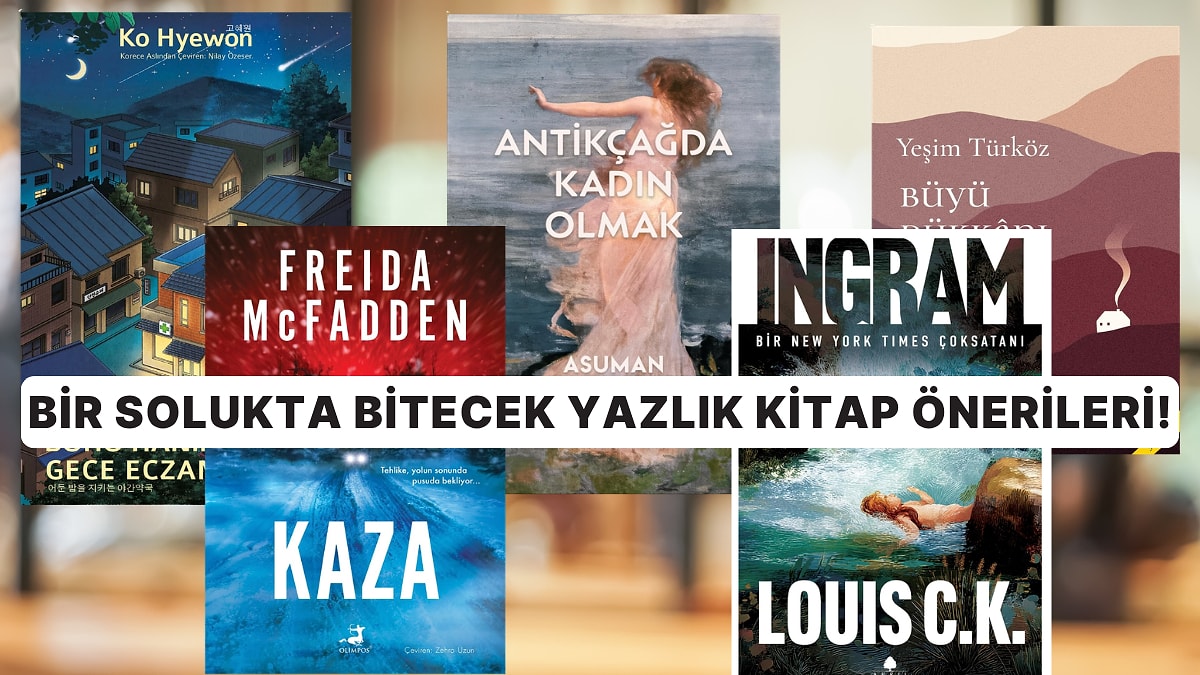 Sıcak Yaz Günlerinde Su Gibi Akıp Gidecek Kitap Önerileri