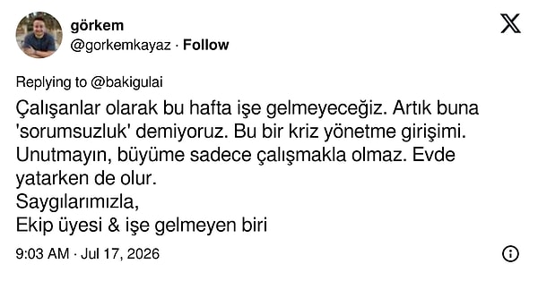 CEO'nun email'i goygoycuların da gözünden kaçmadı 👇