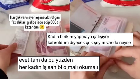 Eşi Harçlık Vermediği İçin Fazladan Alışveriş Yaptırıp Aldığı Ürünleri İade Ederek Para Biriktiren Kadın