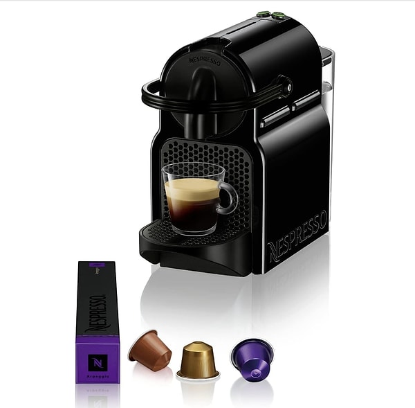 Nespresso Inissia kapsüllü kahve makinesi pratikliği ve elit görünümü bir arada sunuyor!