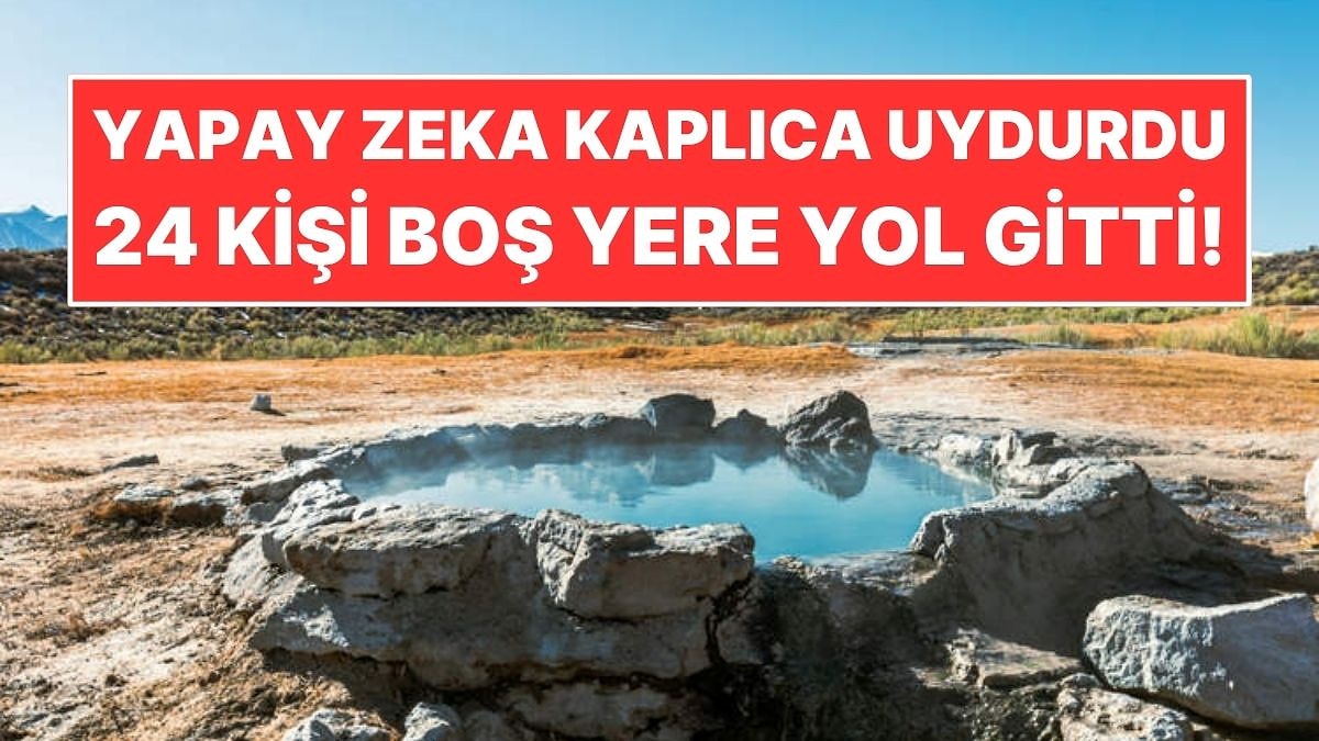Yapay Zeka Kaplıca Uydurdu, Turistler Buz Gibi Nehirle Karşılaştı!