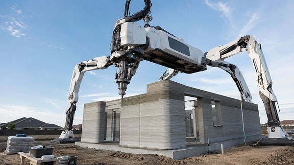 Spider-Like Robot Will Build One House a Day