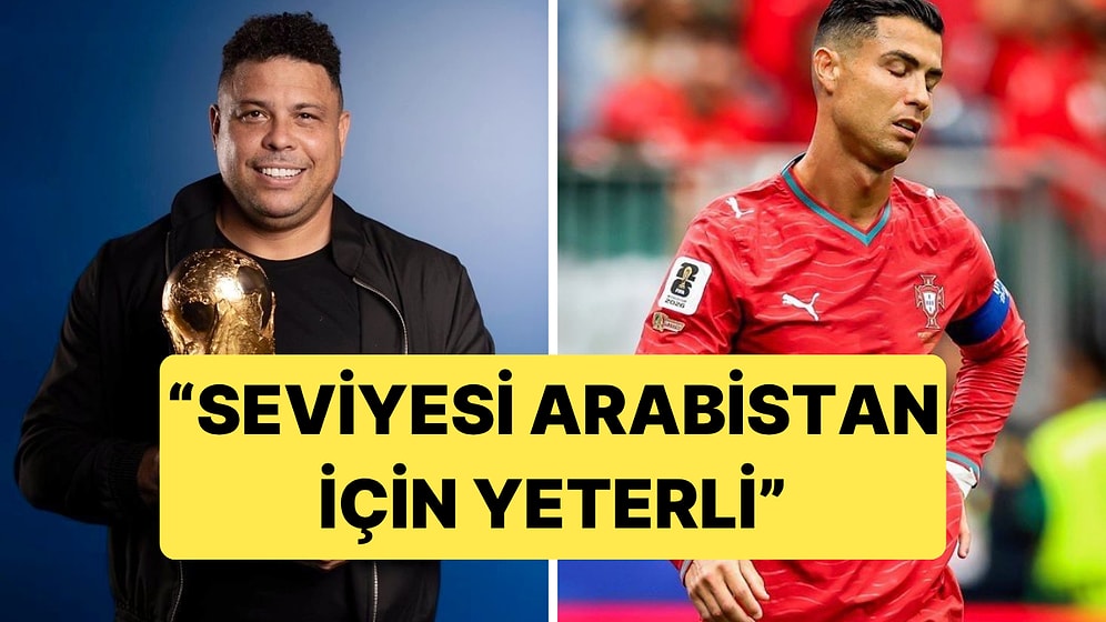 Brezilyalı Ronaldo'dan Portekizli Ronaldo'ya Dünya Kupası Performansı Sebebiyle Ağır Eleştiriler