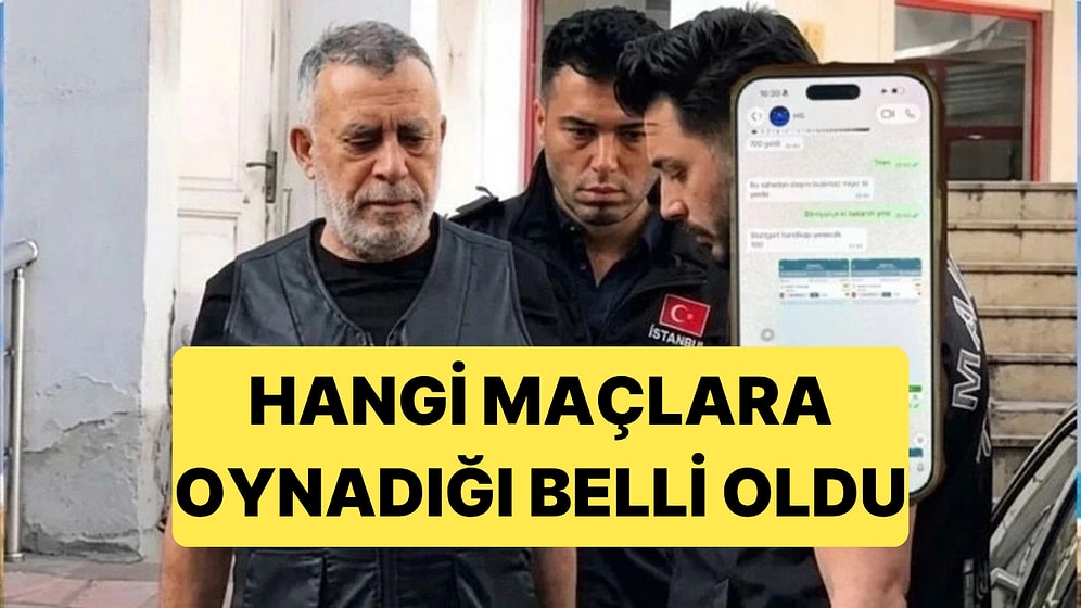 Haluk Levent'in WhatsApp Yazışmalarında Hangi Maçlara Para Yatırdığı Ortaya Çıktı