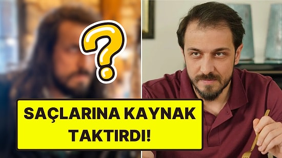 Kızılcık Şerbeti'nin Mustafa'sı Emrah Altıntoprak, Yeni Dizisi İçin Saçlarına Kaynak Taktırdı