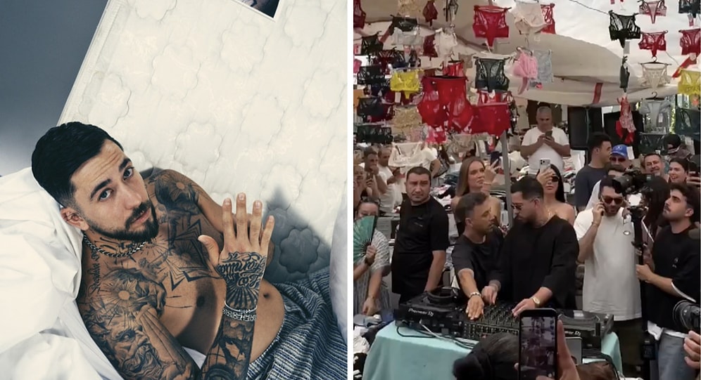 Mahmut Orhan Turns Heads With Surprise DJ Set at Alaçatı Market