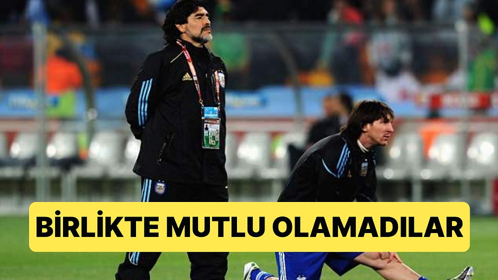 Arjantin İki Dehasıyla Sahaya Çıktığı 2010 Yazında Saadetten Çok Uzaktaydı