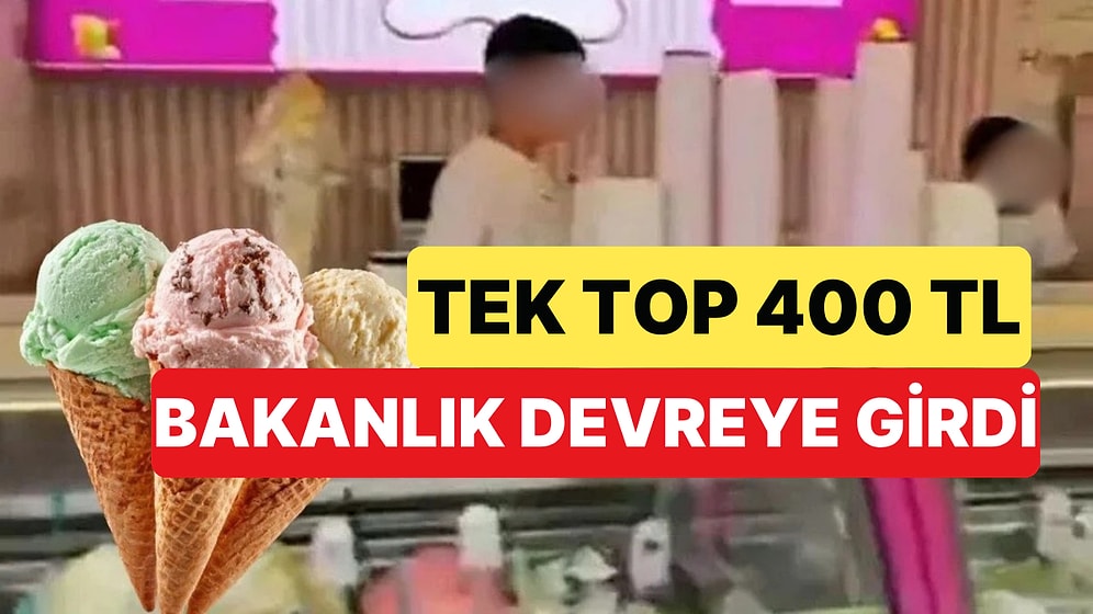Bodrum'da Fahiş Fiyata Dondurma Satan İşletmeye Bakanlıktan Ceza Geldi