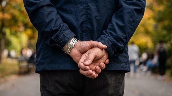 Ellerin arkada birleştirilmesi sosyal iletişimi sınırlandırarak içsel odaklanmayı kolaylaştırıyor