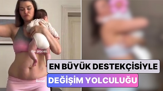 Bir Anne Doğumdan Sonra Fit Görünüme Kavuştuğu Azim Dolu Değişim Yolculuğunu Paylaştı
