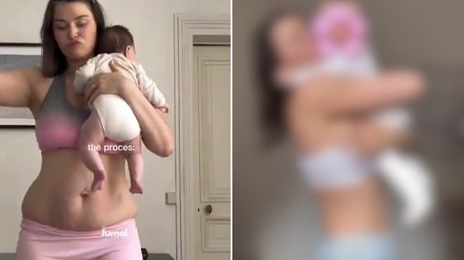 Pure Dedication: Mother Shares Her Inspiring Postpartum Body Transformation Journey