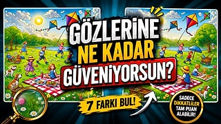 Algına Meydan Oku: Bu İki Görsel Arasındaki 7 Farkı Bul!