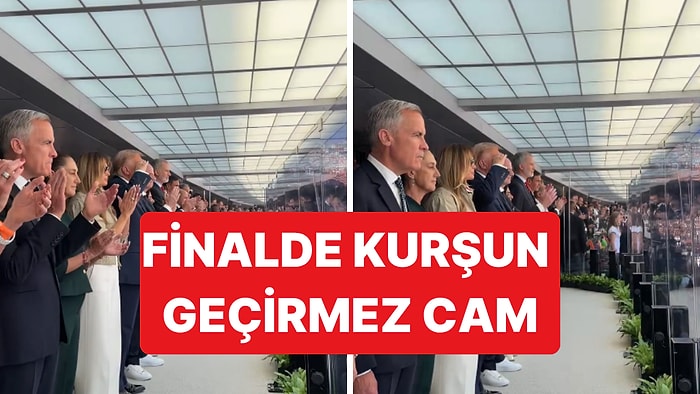 Donald Trump, Final Maçını Kurşun Geçirmez Cam Arkasından Takip Etti