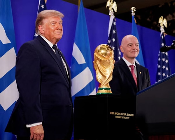 Trump'ın izlediği ilk maç!