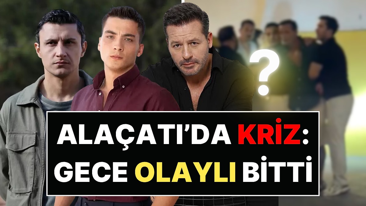 Uzak Şehir Oyuncuları Alaçatı'yı Karıştırdı! Taksi Tartışması Gündem Oldu