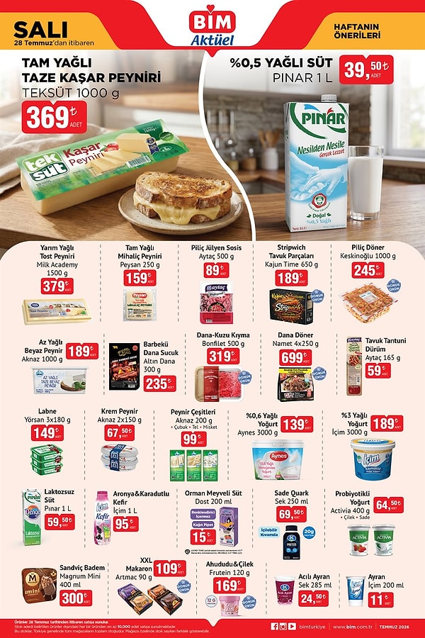 Teksüt Tam Yağlı Taze Kaşar Peyniri 1000 g 369 TL