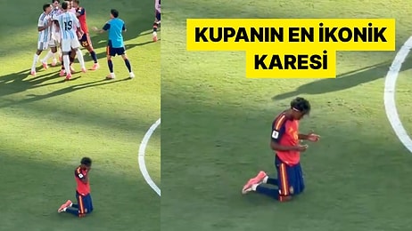 İspanya ve Arjantinli Futbolcular Kavga Ederken Dua Eden Yamal Dünya Çapında Viral Oldu