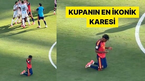 İspanya ve Arjantinli Futbolcular Kavga Ederken Dua Eden Yamal Dünya Çapında Viral Oldu