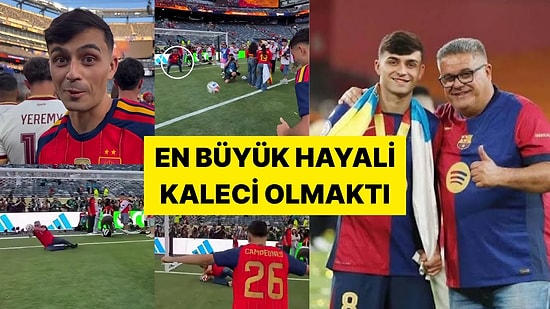 Pedri İspanya'nın Dünya Kupası Zaferini Babasına Penaltı Atarak Kutladı