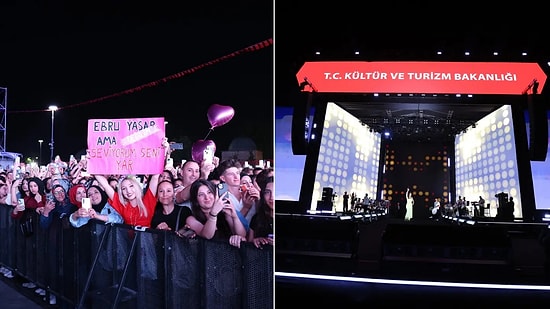 Konya'daki Kültür Yolu Festivali'nde Rekor Kırıldı: Ebru Yaşar Konserine 98 Bin Kişi Katıldı!