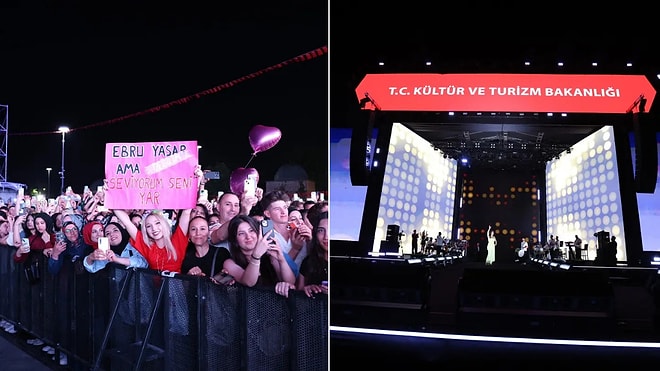 Konya'daki Kültür Yolu Festivali'nde Rekor Kırıldı: Ebru Yaşar Konserine 98 Bin Kişi Katıldı!