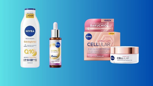 NIVEA ürünlerinde 500 TL alışverişe net 75 TL indirim avantajı!