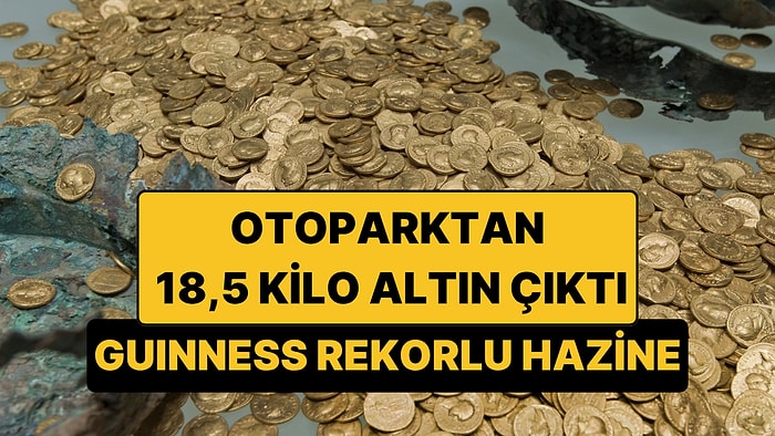 Otopark Kazısında 18,5 Kiloluk Roma Altın Hazinesi Bulundu: Guinness'e Girdi