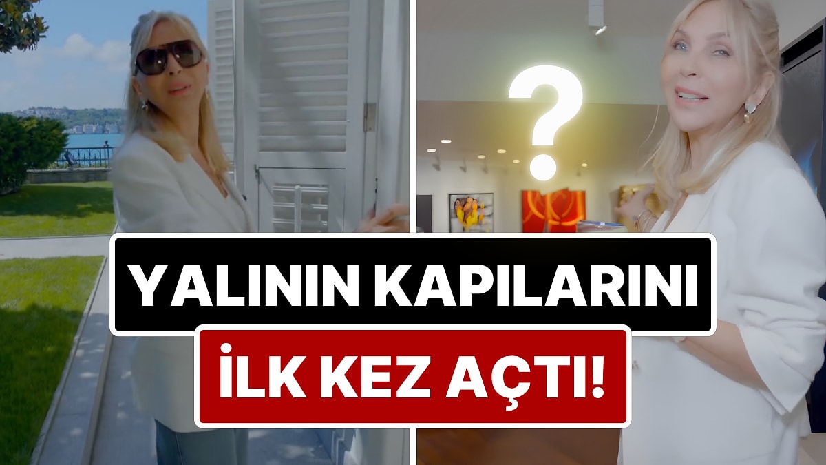 Arzu Sabancı Boğaz'daki Yalısının Kapılarını Açtı! Sanat Eserleriyle Dolu Evi Hayran Bıraktı