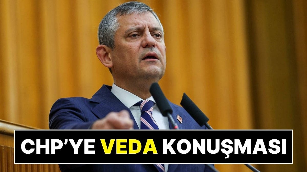 Özgür Özel Bu Sözlerle CHP’ye Veda Etti: Yeni Parti Kuruluyor!