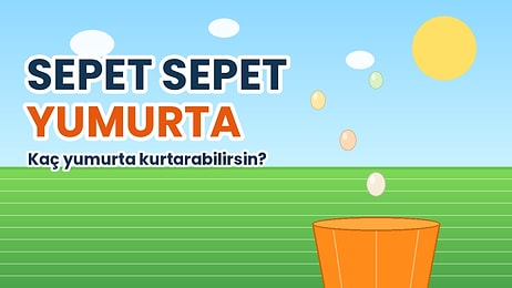 Yumurtalar Kırılmadan Kaç Tanesini Sepetine Doldurabilirsin?