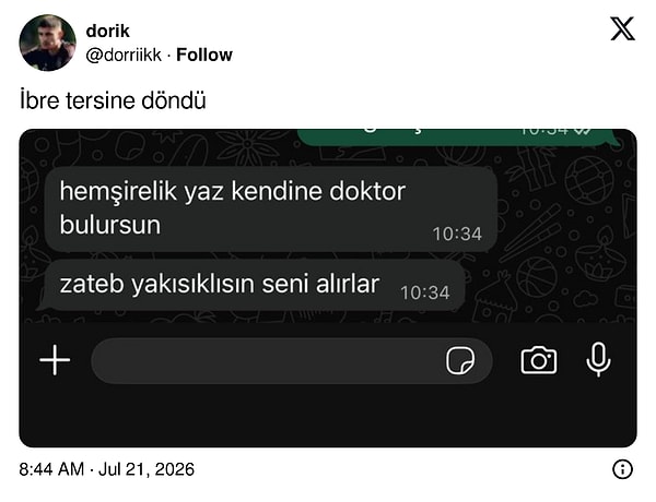 Farklı planlar var.